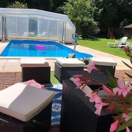 Apartamento Lilly & Cie : Jacuzzi - Sauna -Piscine Saint-Martin-dʼAblois Exterior foto