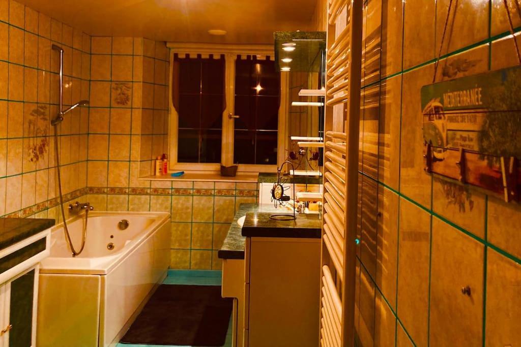 Apartamento Lilly & Cie : Jacuzzi - Sauna -Piscine Saint-Martin-dʼAblois Exterior foto